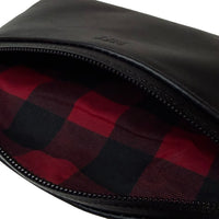 Project Horween Essex Rookery Leather x TexWax™ Buffalo Plaid Wax Canvas 3 Pouch Bundle / Ships in 1 Week