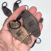 DEFY MFG. CO. / Horween Abe Lincoln Leather x Chicago Stars Keychain