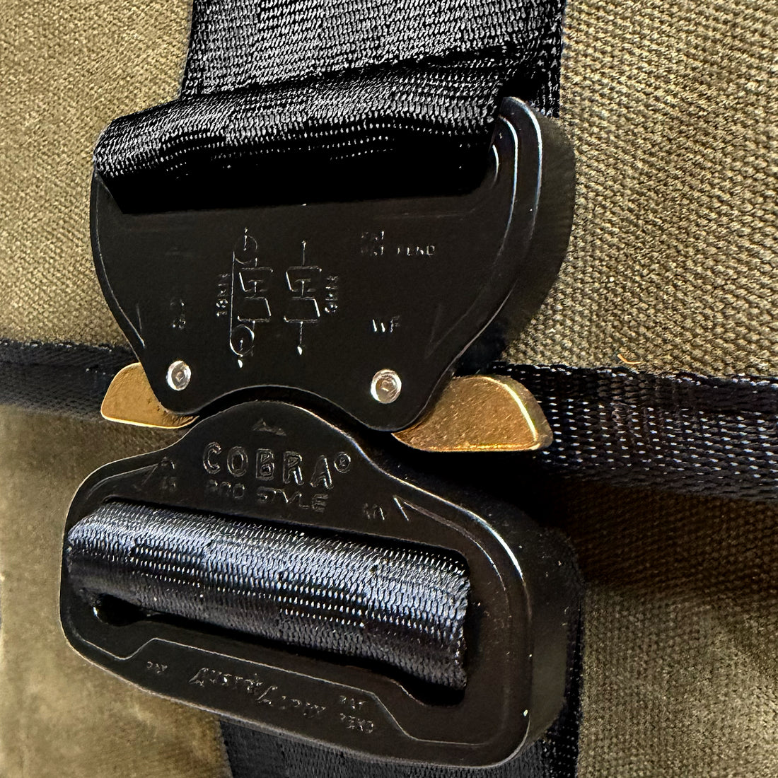 Menace Backpack 2.0 / Olive Drab TexWax™ x TexWax™ Buffalo Plaid Wax Canvas / Ships in 6-10 Weeks