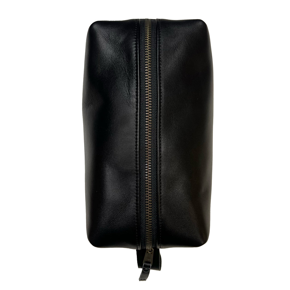 Dopp Kit / Horween Essex Rookery Leather x Buffalo Plaid Wax Canvas