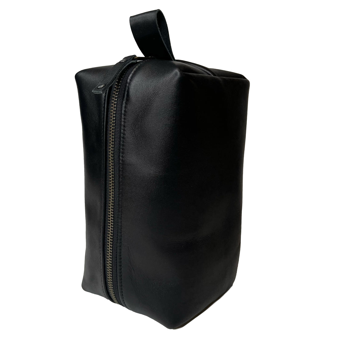 Dopp Kit / Horween Essex Rookery Leather x Buffalo Plaid Wax Canvas