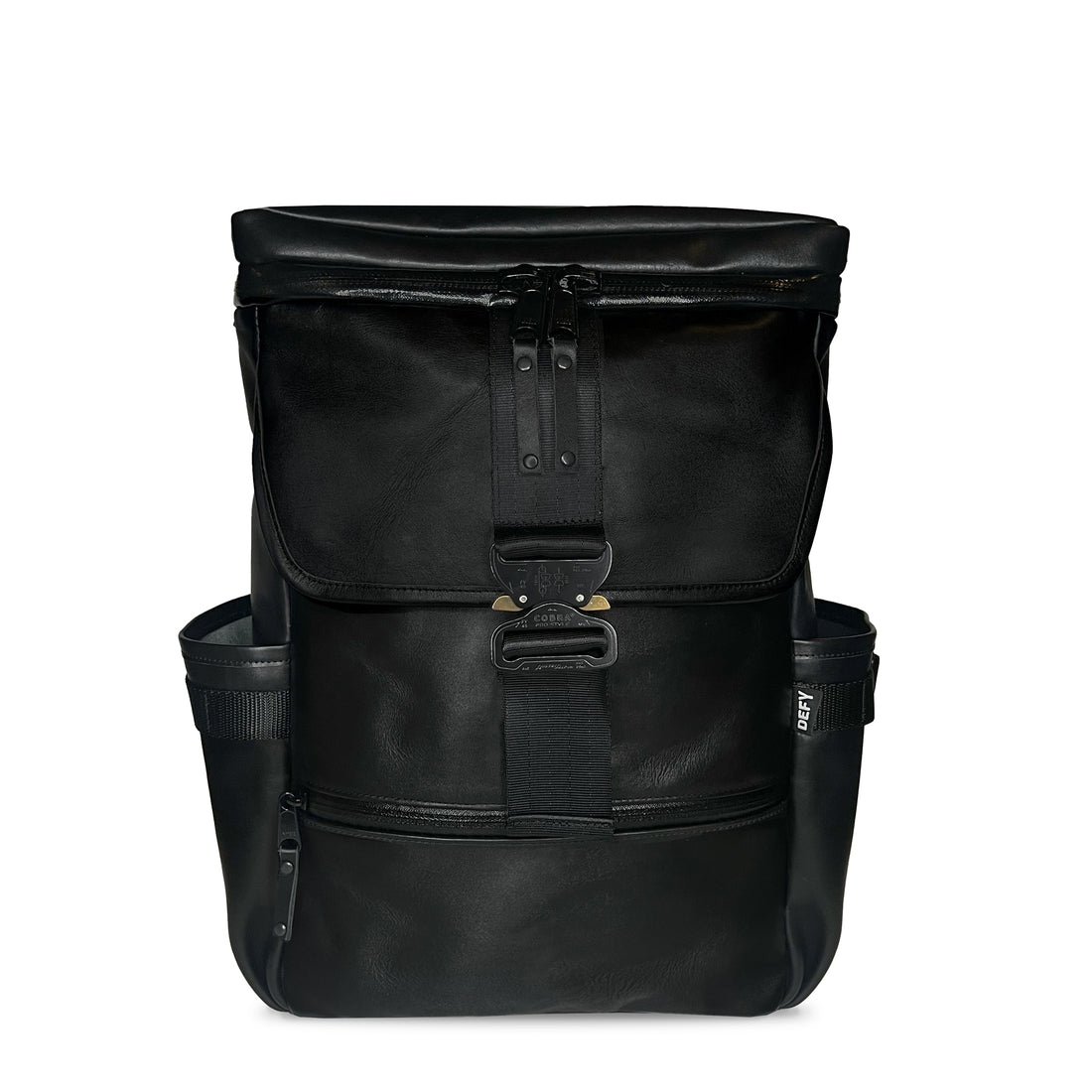 Menace Backpack 2.0 / Full Horween Essex Rookery Leather x TexWax™ Buffalo Plaid Wax Canvas Bundle / Ships in 6-10 Weeks