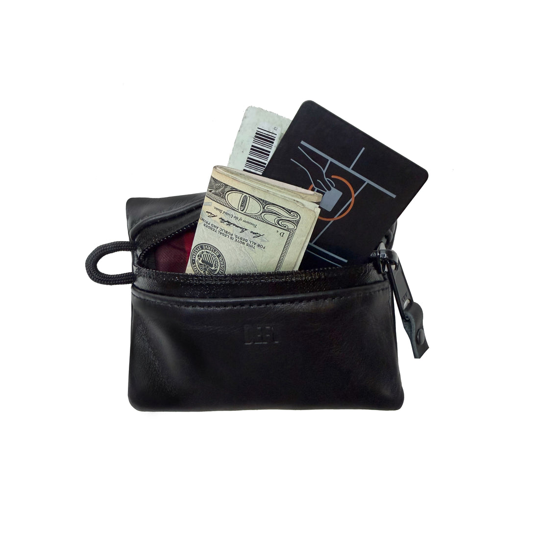 Project Horween Essex Rookery Leather x TexWax™ Buffalo Plaid Wax Canvas 3 Pouch Bundle / Ships in 1 Week