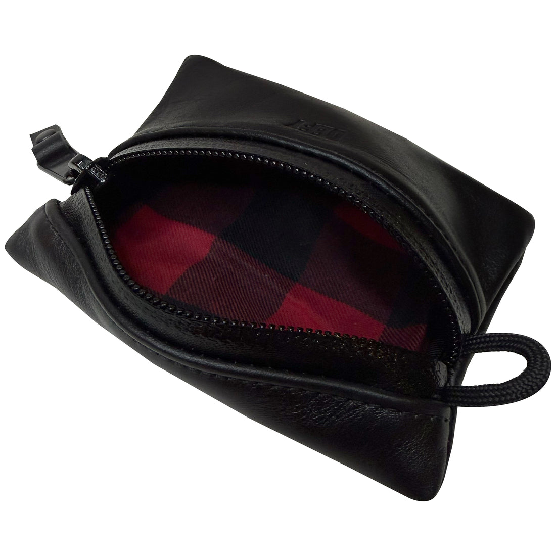 Project Horween Essex Rookery Leather x TexWax™ Buffalo Plaid Wax Canvas 3 Pouch Bundle / Ships in 1 Week
