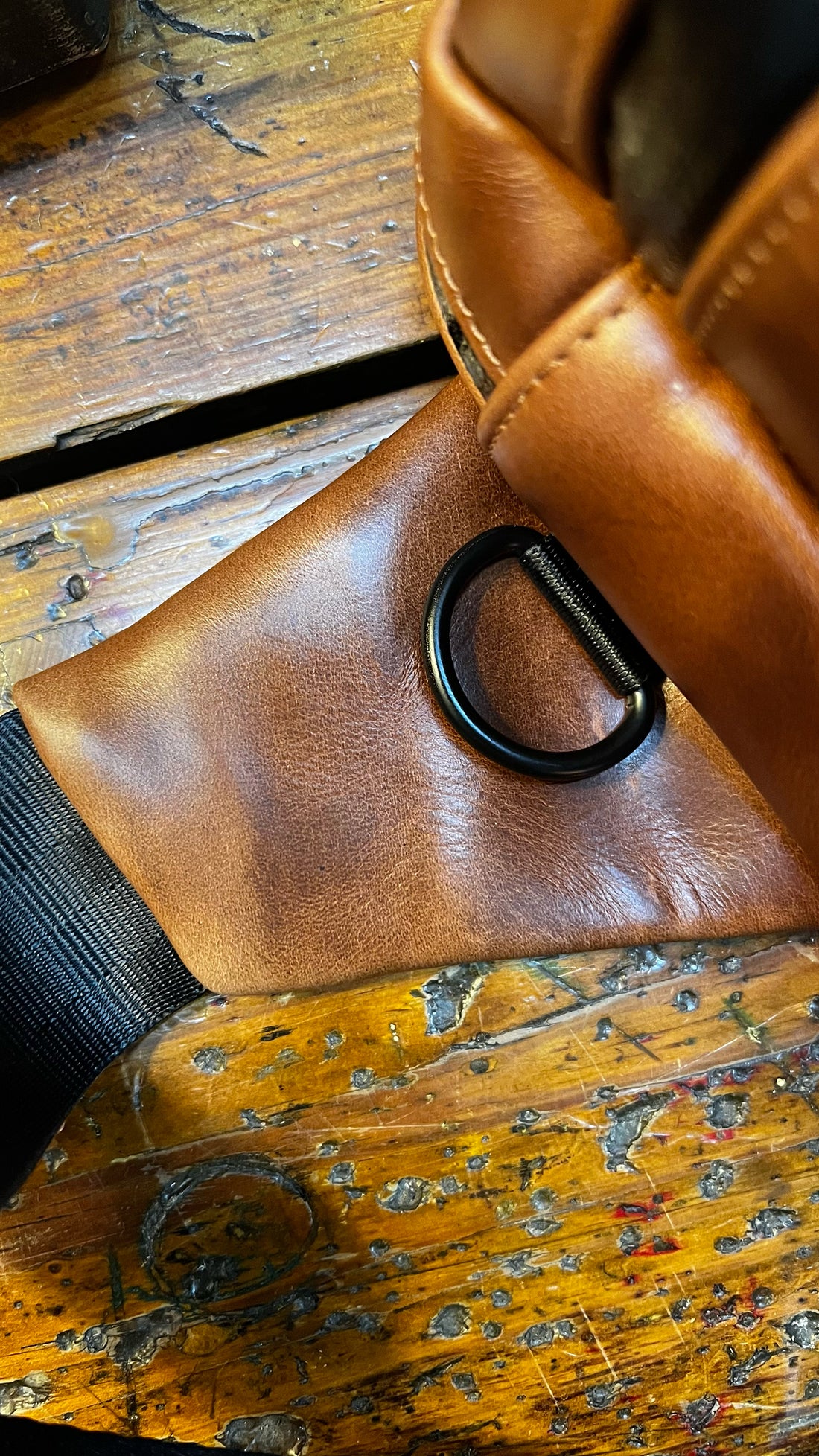 The Parker Pack 2.0 / Horween Cavalier Whiskey Leather / Limited in Stock