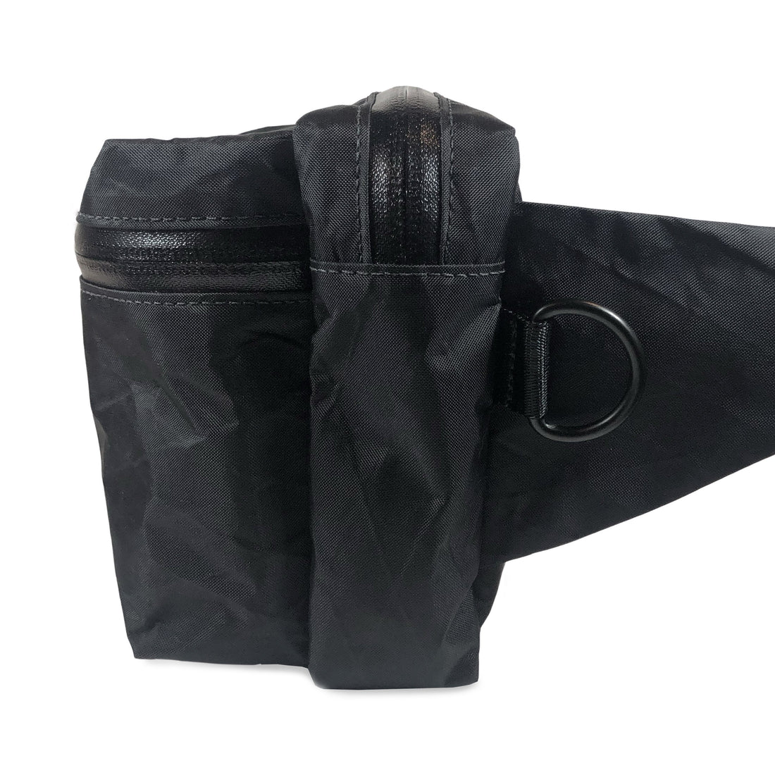 Black Horween Leather Hip Pouch no.2