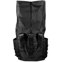 VerBockel Roll Top Backpack 2.0 'Un-Zipped' | X-Pac™ | Black