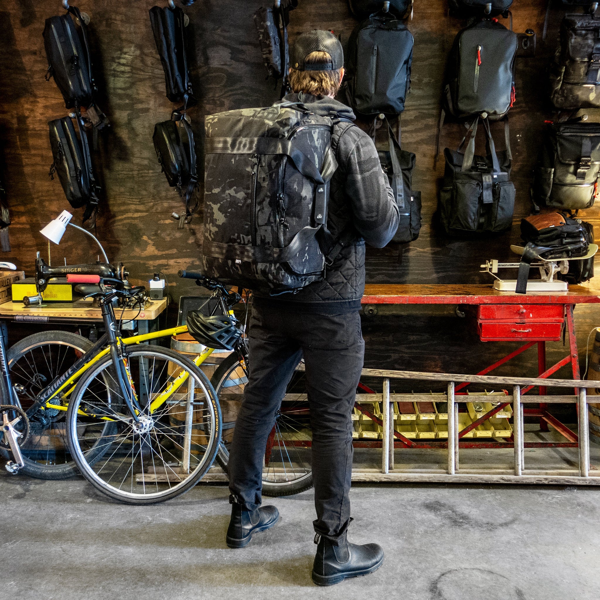 The Rover Backpack Duffel | Rogue Camo MultiCam Black™ CORDURA® – DEFY