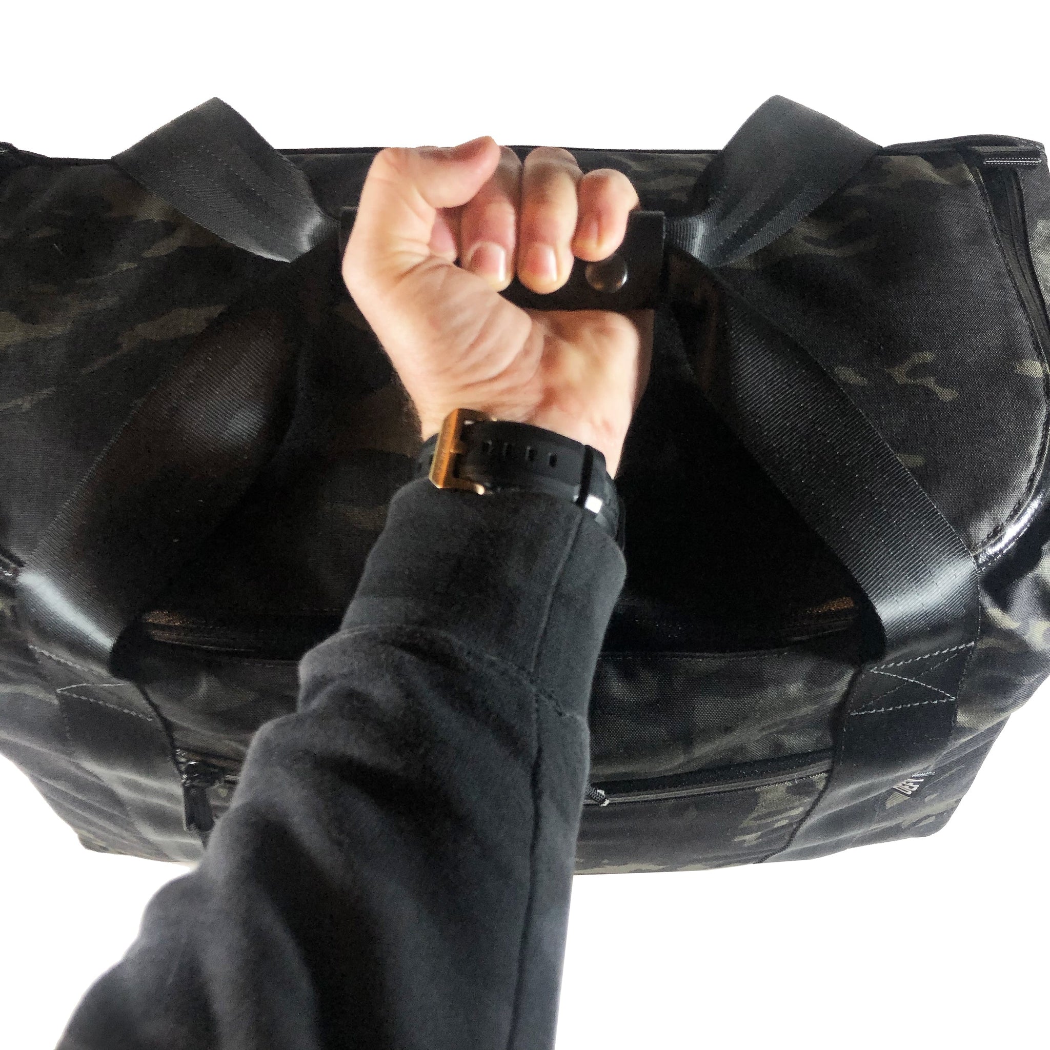 The Rover Backpack Duffel | Rogue Camo MultiCam Black™ CORDURA® – DEFY