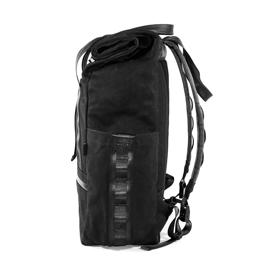 Actuator verslag doen van koken VerBockel Roll Top Backpack 2.0 'Un-Zipped' | Black TexWax™ Canvas – DEFY
