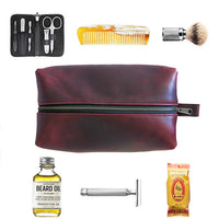 Dopp Kit | Horween Oxblood Chromexel® Leather