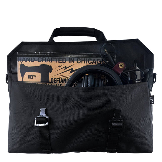Defender Briefcase Black Ballistic Nylon DEFY