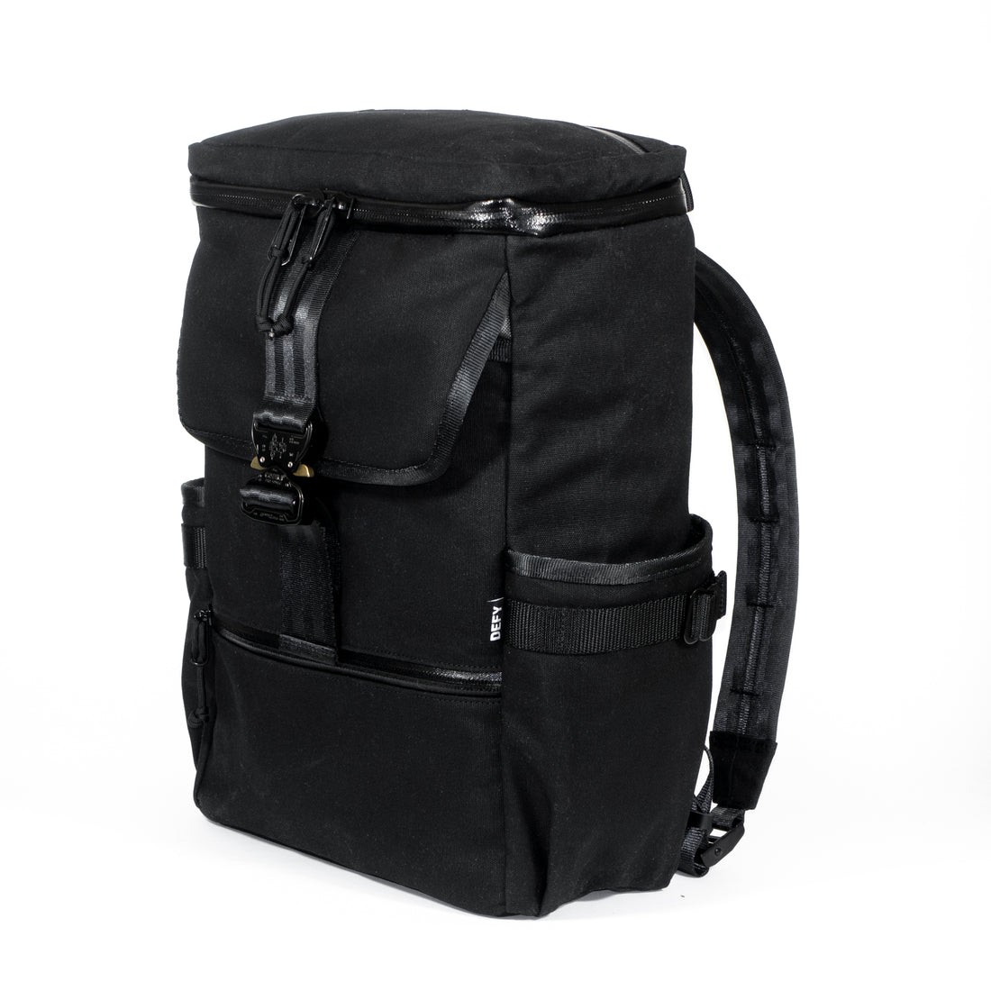 Menace Backpack 2.0 | Black TexWax™ Waxed Canvas – DEFY