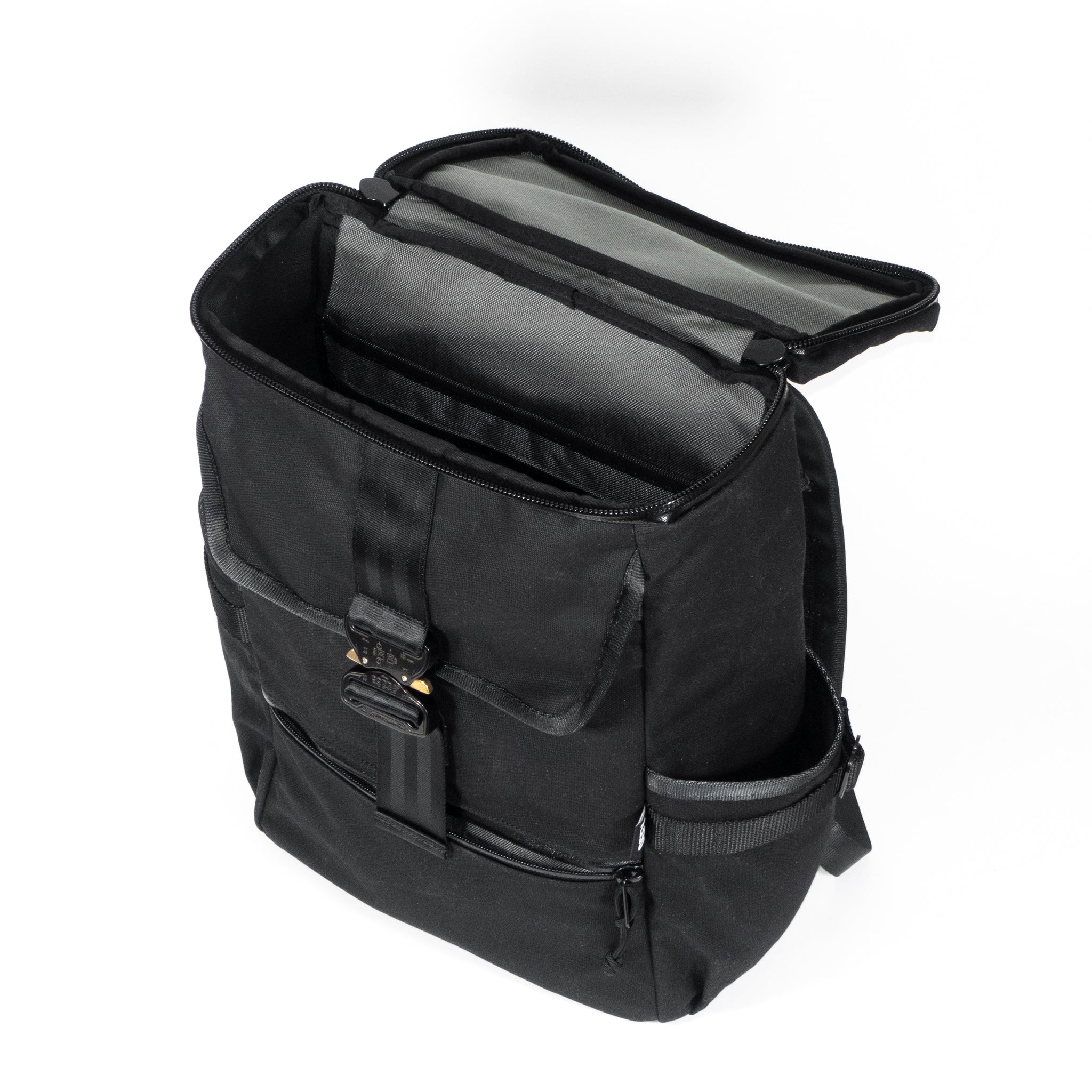 Menace Backpack 2.0 | Black TexWax™ Waxed Canvas – DEFY