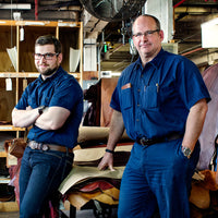 The Ultimate Overnighter / Horween OxBlood Leather / Autumn Plaid Lining Bundle / Ships in 4-6 Weeks