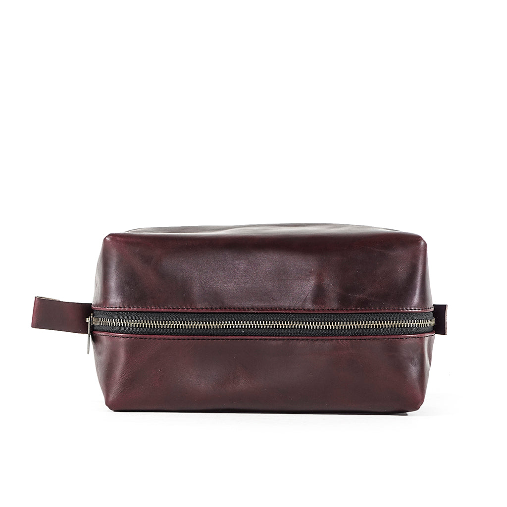 Dopp Kit | Horween Oxblood Chromexel® Leather