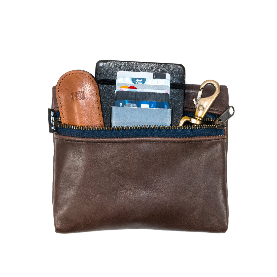 Horween Vermont Espresso Brown Pouch / Quantity in Stock 1