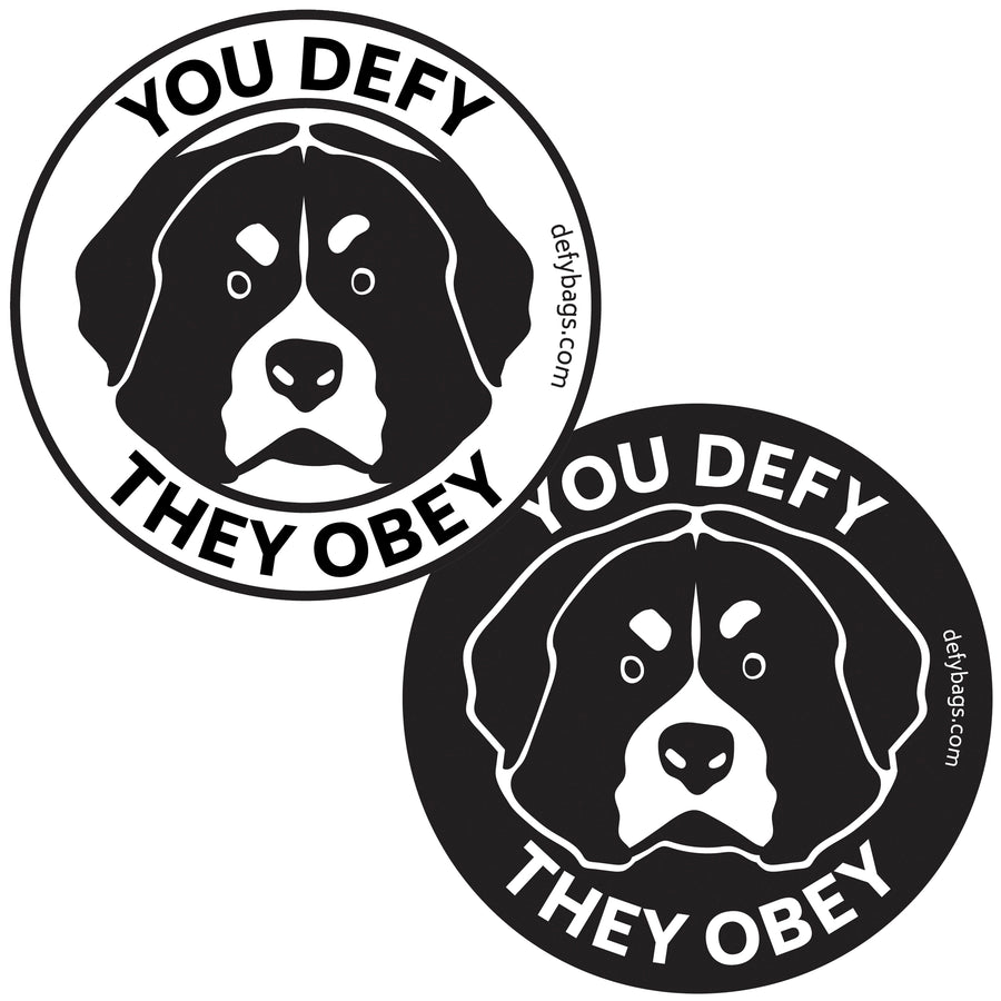YOU DEFY, THEY OBEY | 2 Otis Sticker Pack