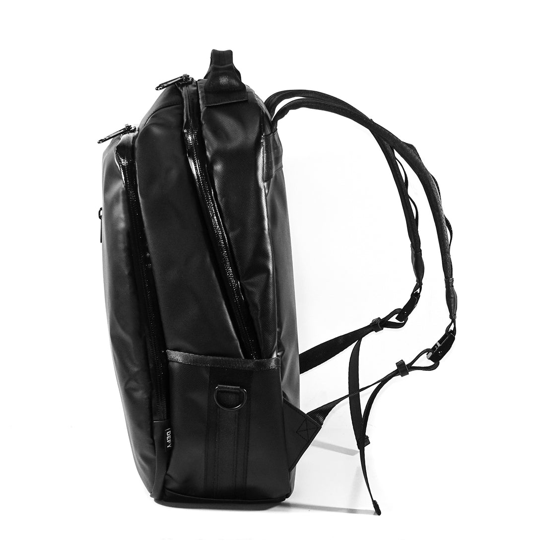 Bucktown Backpack / Black Semi Truck Tarpaulin Limited Vintage Run / Last 1