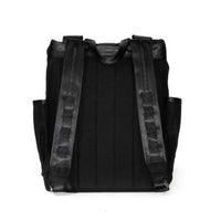 VerBockel 'Day Pack' Roll Top Backpack 2.0 | Black TexWax™ Canvas