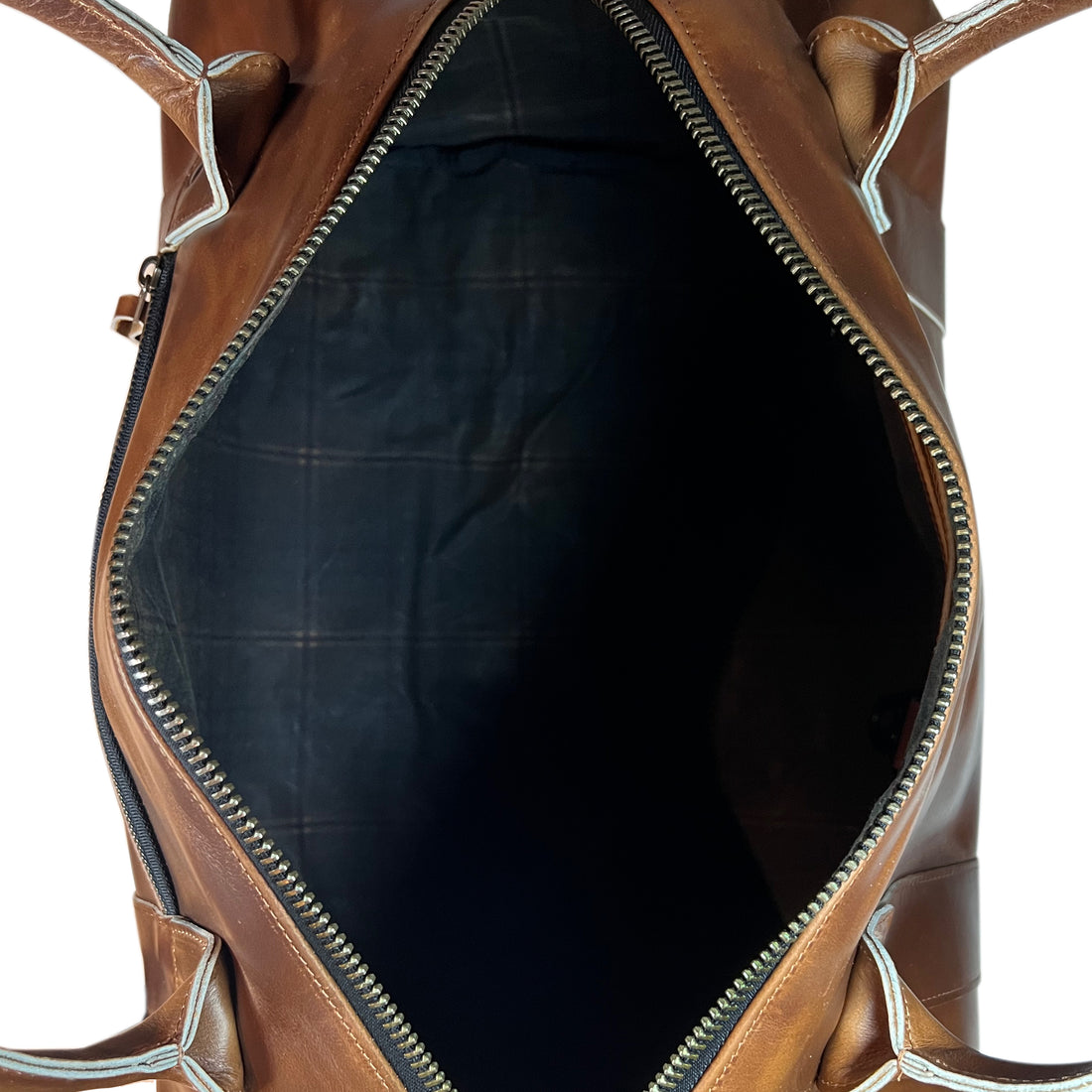 The Ultimate Overnighter Horween Cavalier Whiskey Leather