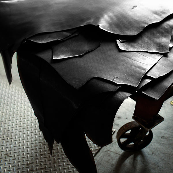 Dopp Kit / Horween Essex Rookery Leather x Buffalo Plaid Wax Canvas