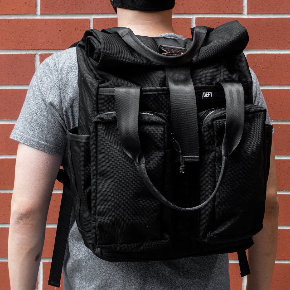 VerBockel 'Day Pack' Roll Top Backpack 2.0 Ballistic Nylon