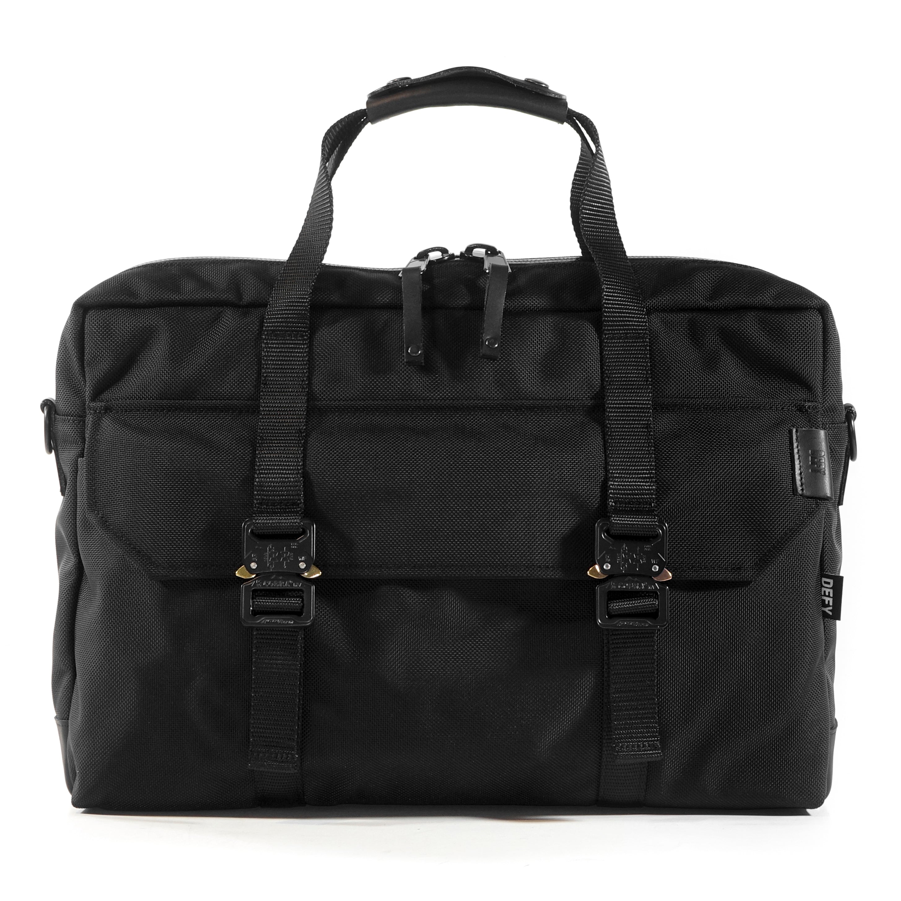 Defender Briefcase Black Ballistic Nylon DEFY