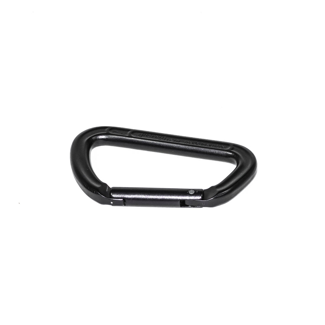 Filmsticks Multi-Purpose Charcoal Black Carabiner D-Clip (Pack of 5) -  Spring Wire Non-Locking Carabiner Made from Aluminium Alloy