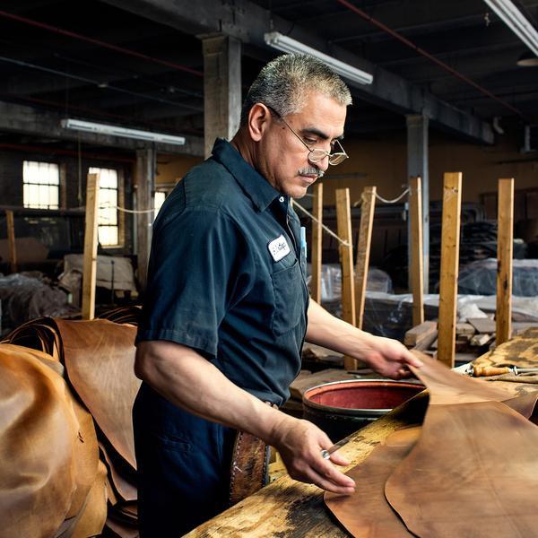 Defender Briefcase / Horween Oxblood Chromexel® Leather Strap Edition x Buffalo Plaid TexWax™ Canvas / Bundle / Low Stock