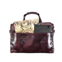 Defender Briefcase / Horween Oxblood Chromexel® Leather Strap Edition x Buffalo Plaid TexWax™ Canvas / Bundle / Low Stock