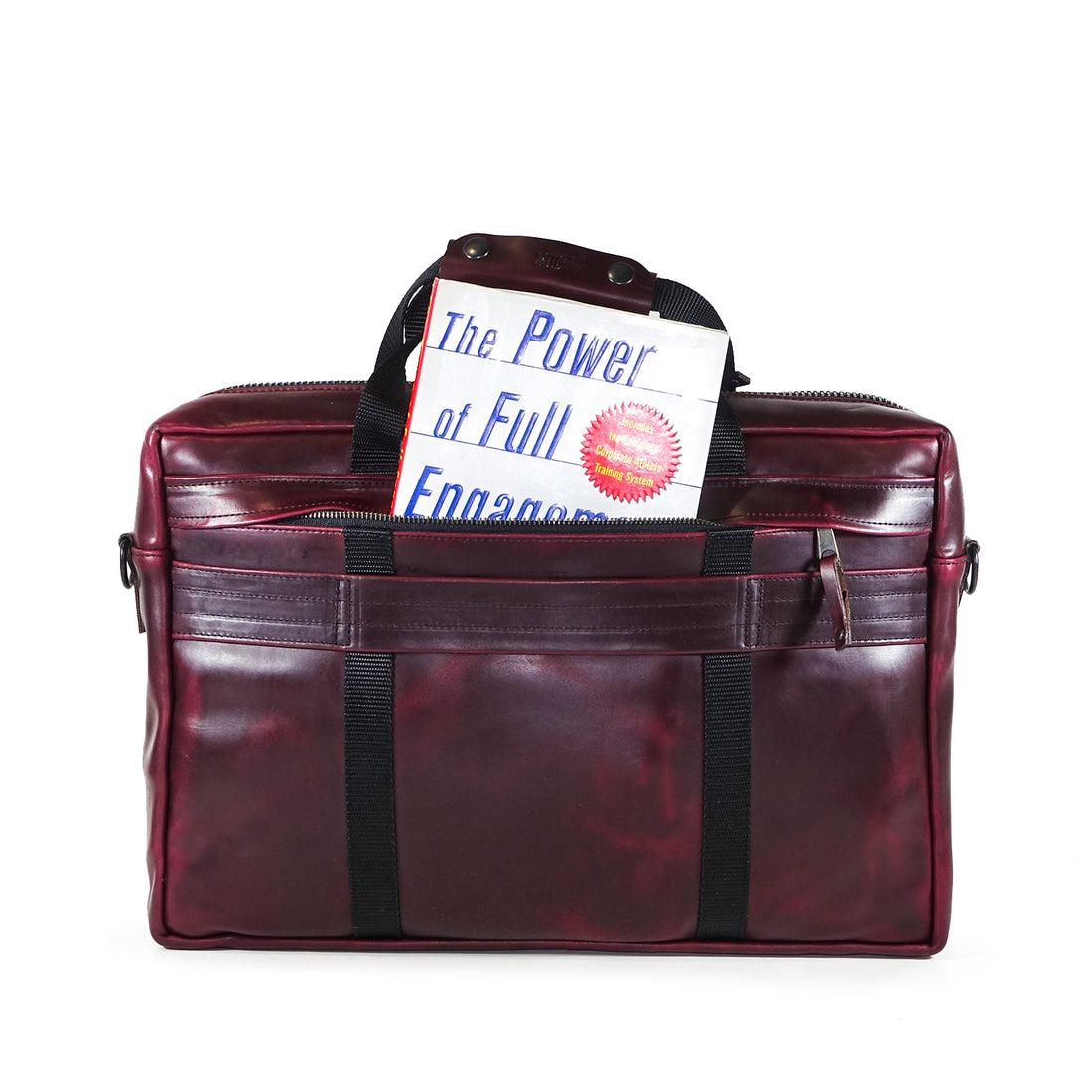 Defender Briefcase | Horween OxBlood Leather – DEFY