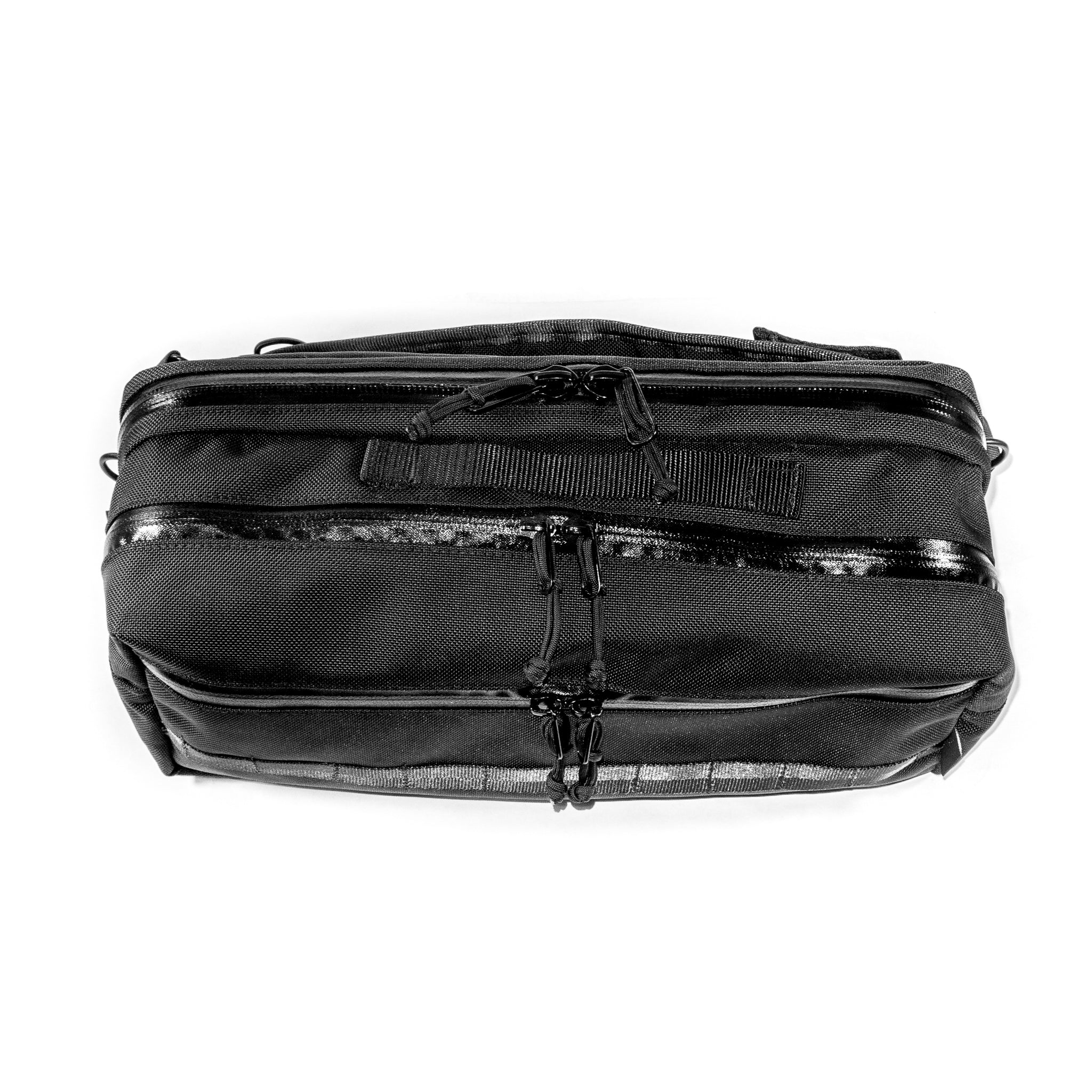 Insidious Sling Messenger Bag Black Ballistic Nylon DEFY